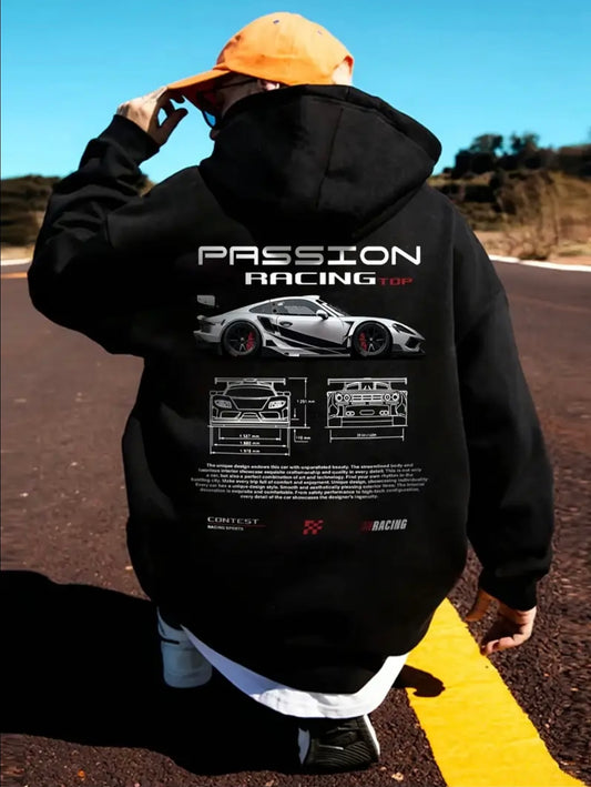 Race with passion Hoodie